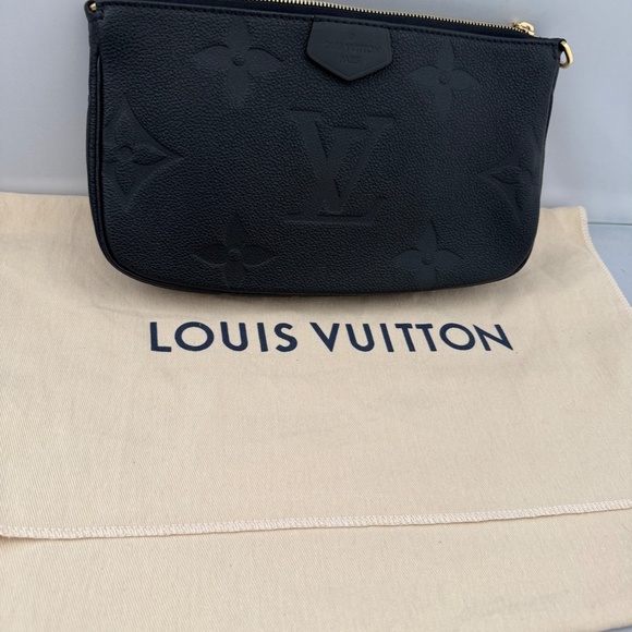 LOUIS VUITTON Empreinte Monogram Giant Multi Pochette Accessories Large … - Picture 10 of 10